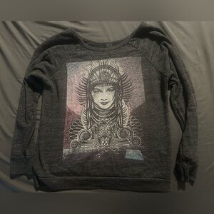 Obey Graphic Black Sweatshirt